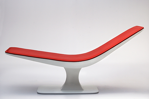 Poltrona Chaise Gaby em Corian® 